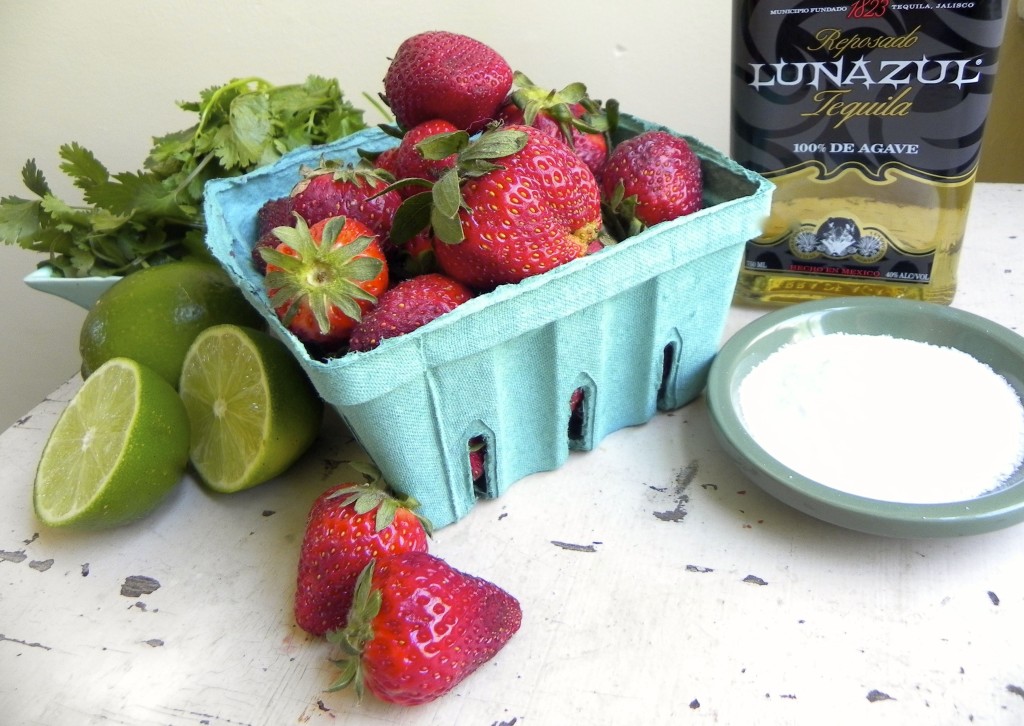 AgriBerry's fresh strawberries are the base of the cocktail mixture