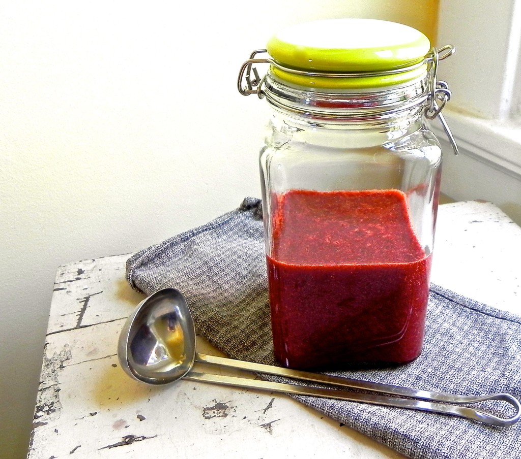 strawberry cilantro cocktail mix