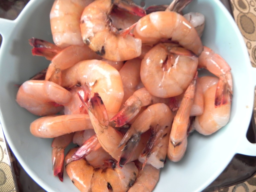 fresh Atlantic coast shrimp from Barham Seafood