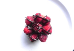 chocolate raspberry mascarpone tart