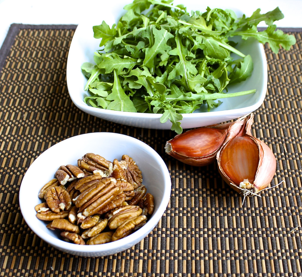 wild rice salad with butternut squash and arugula
