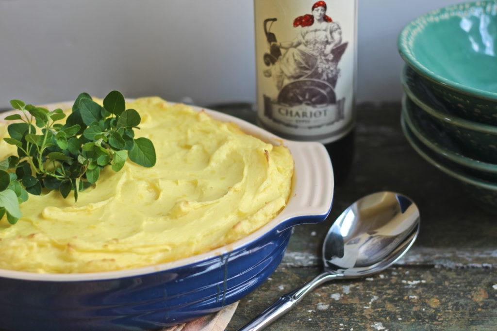 lamb eggplant shepherd's pie