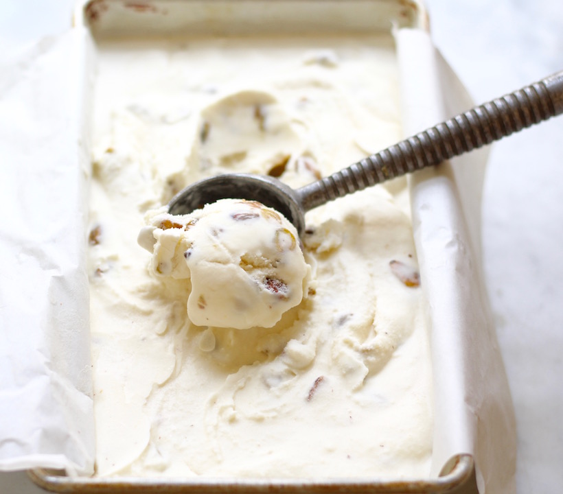 pistachio chai ice cream