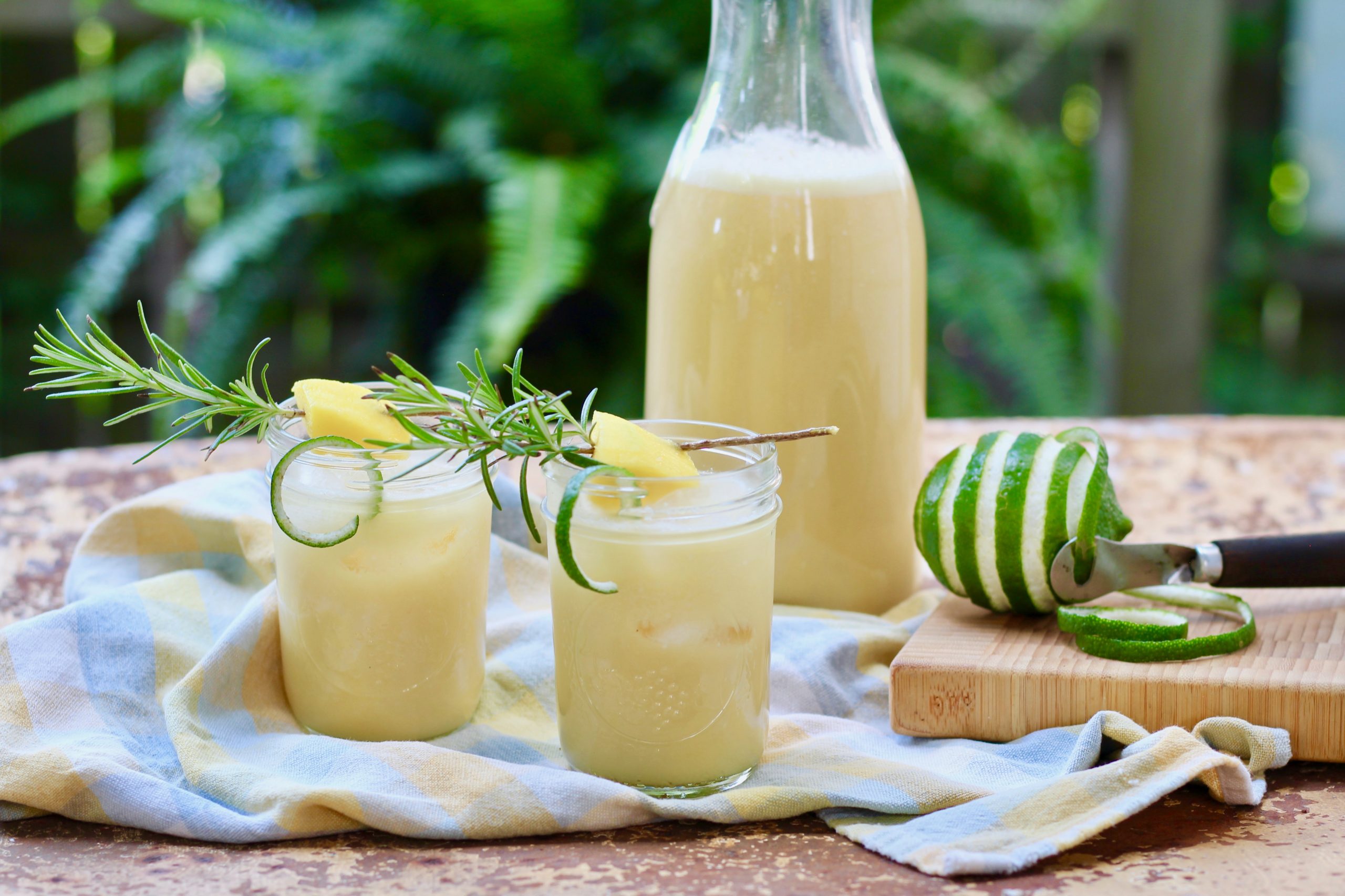 mango coconut cocktail