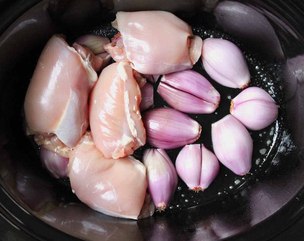 chicken and shallots 
